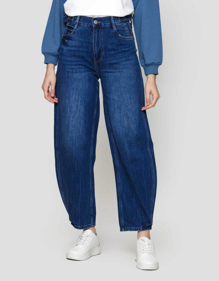 Nevada Barell Celana Denim Wanita