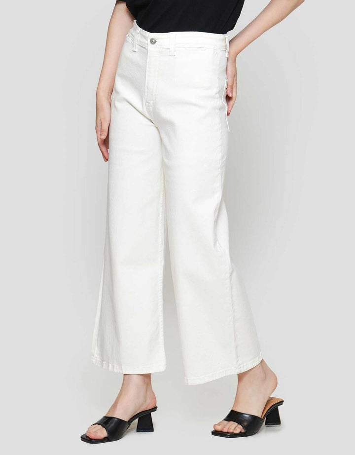 Nevada Wide Leg Celana Denim Wanita