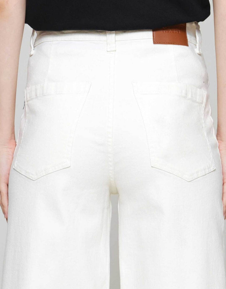 Nevada Wide Leg Celana Denim Wanita
