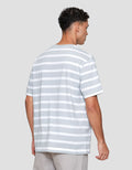 Cole Stripes Jersey Mng Pocket Kaos Pria