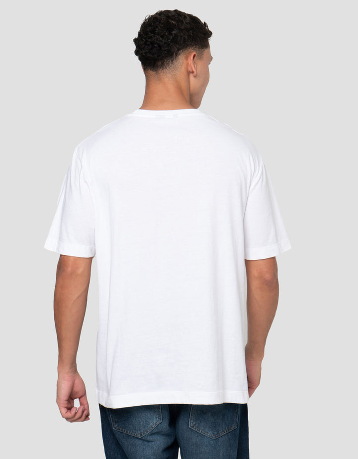 Cole Cut &Sewn Manset Jacquard Kaos Pria