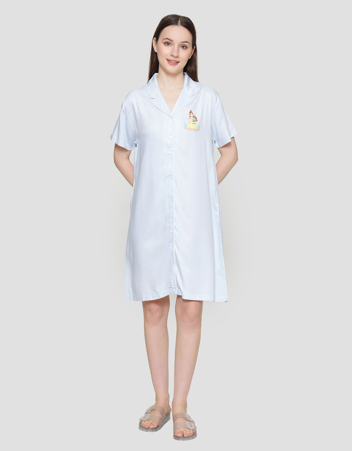 Disney Solid Princess Midi Dress Wanita