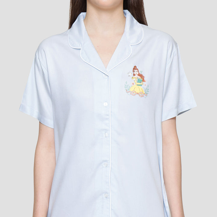 Disney Solid Princess Midi Dress Wanita