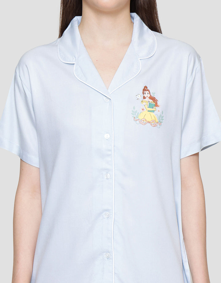 Disney Solid Princess Midi Dress Wanita