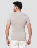 Cole Round Neck Bamboo Solid Kaos Pria