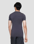 Cole Round Neck Bamboo Solid Kaos Pria