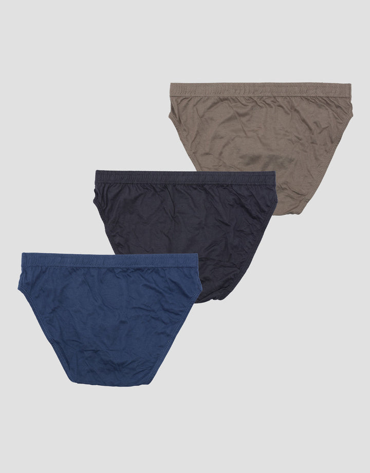 Cole 3Pk Bodywrap Bambu Solid Celana Dalam Pria