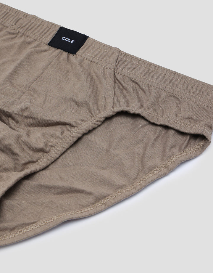 Cole 3Pk Bodywrap Bambu Solid Celana Dalam Pria