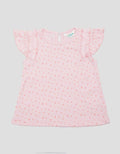 Little M Love Kaos Lengan Pendek Anak Perempuan