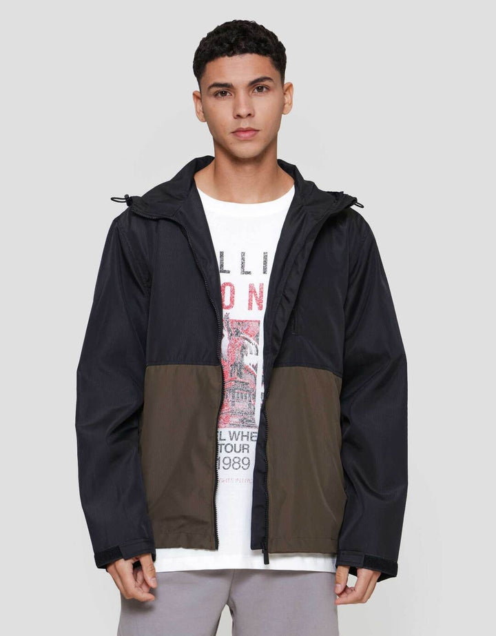 Nevada Woven Hoodie Ribstop Jaket Pria