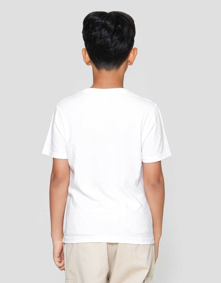 Marvel Avenger Hulk Capt Amrik Logo Flocking Kaos Anak Laki-laki