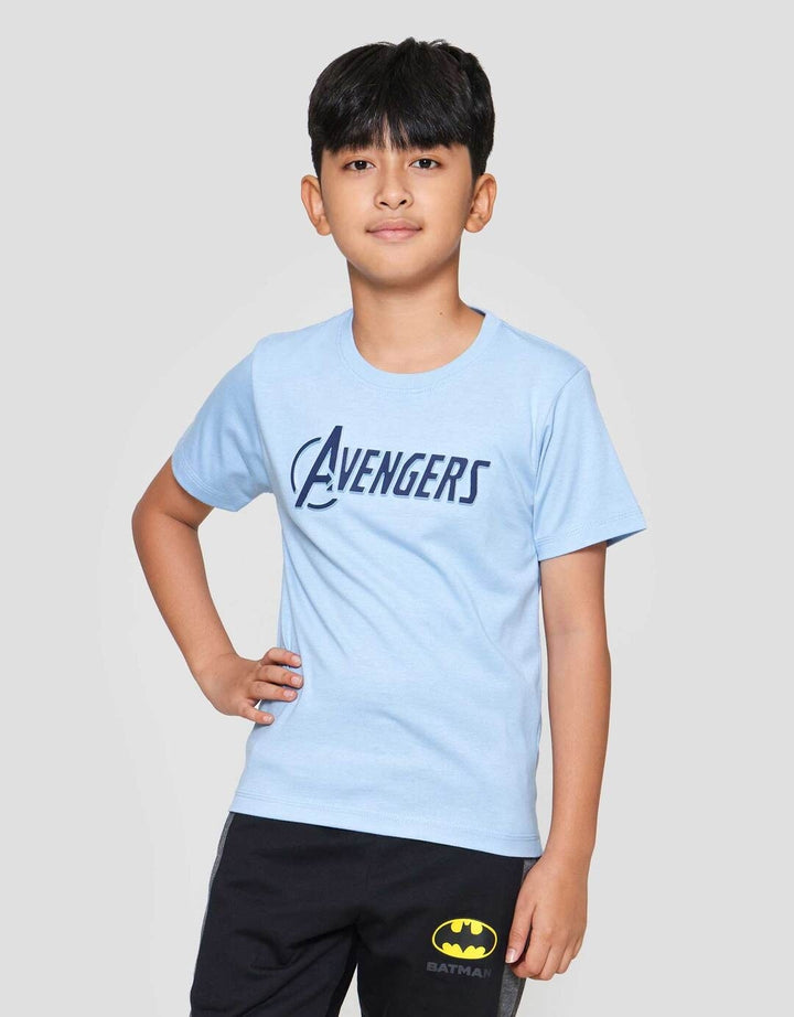 Marvel Logo Emboss Mold Kaos Anak Laki-laki