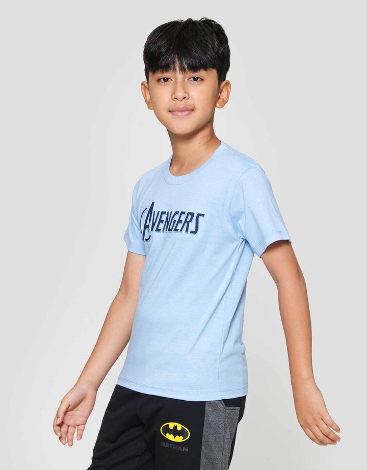 Marvel Logo Emboss Mold Kaos Anak Laki-laki