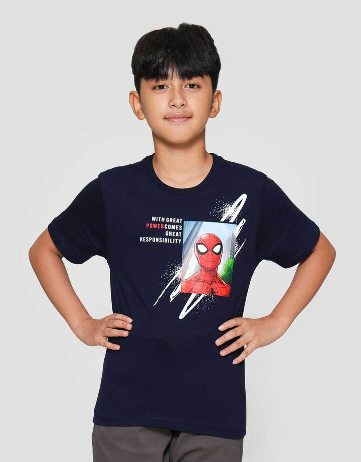 Marvel  Spd Scratch Kaos Anak Laki-laki