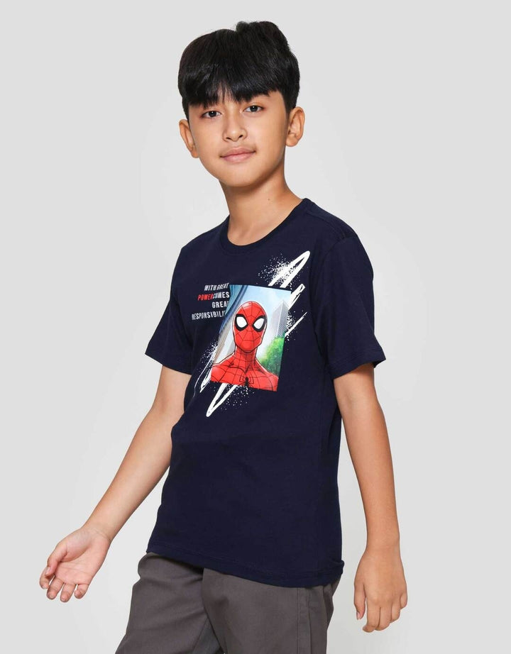 Marvel  Spd Scratch Kaos Anak Laki-laki