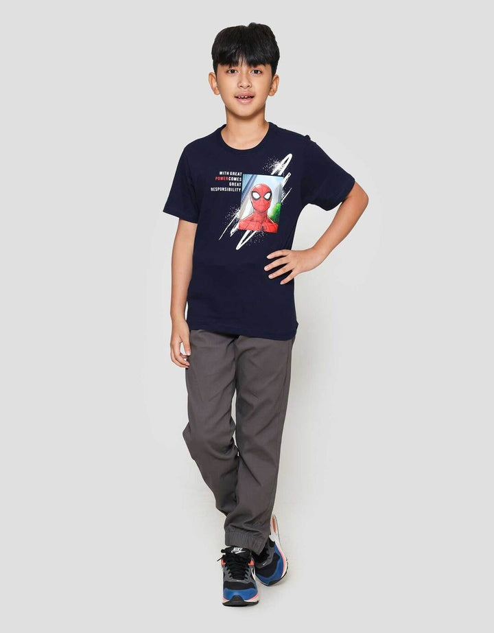 Marvel  Spd Scratch Kaos Anak Laki-laki