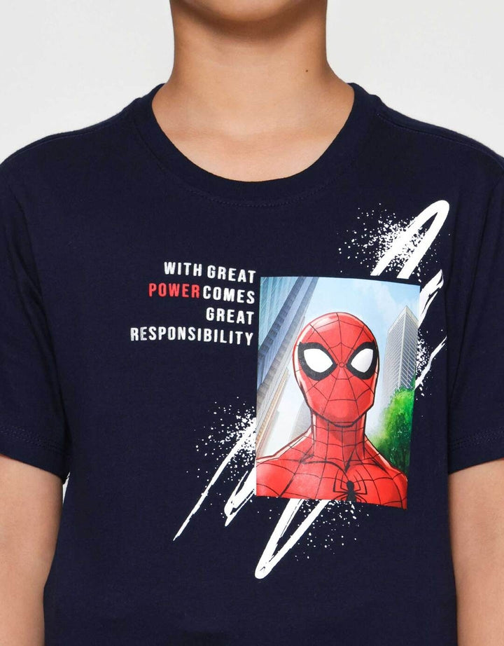 Marvel  Spd Scratch Kaos Anak Laki-laki
