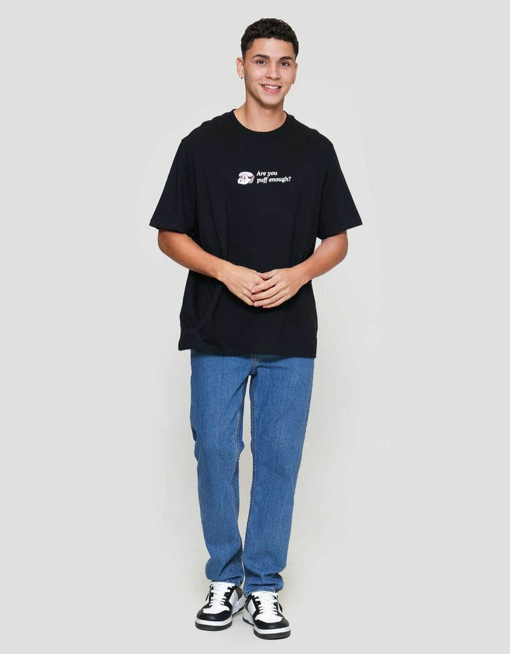 Aos Wb Theme Power Puff Watchout Kaos Lengan Pendek Pria