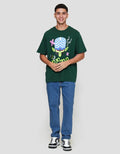 Aos Wb Theme Power Puff Mojo Jojo Kaos Lengan Pendek Pria