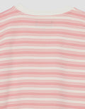 Nevada Garis 3 Komb Woven Kaos Anak Perempuan