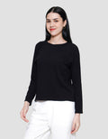 Connexion Rib Raglan Kaos Wanita