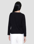 Connexion Rib Raglan Kaos Wanita