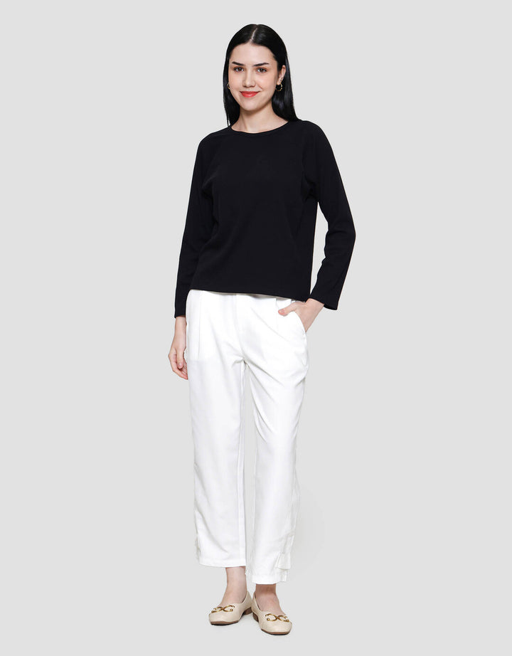 Connexion Rib Raglan Kaos Wanita