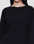 Connexion Rib Raglan Kaos Wanita