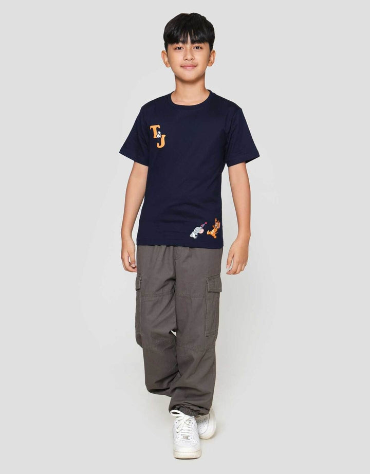 Character Tom And Jerry Logo Kaos Anak Laki-laki