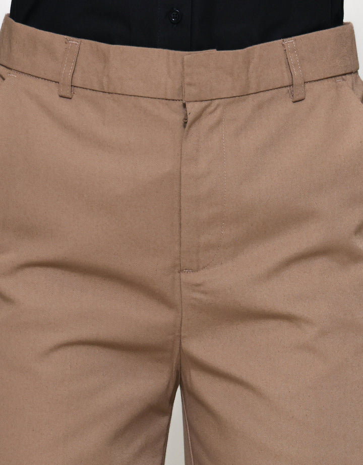 St. Yves Twill Sueding Wideleg Celana Panjang Wanita