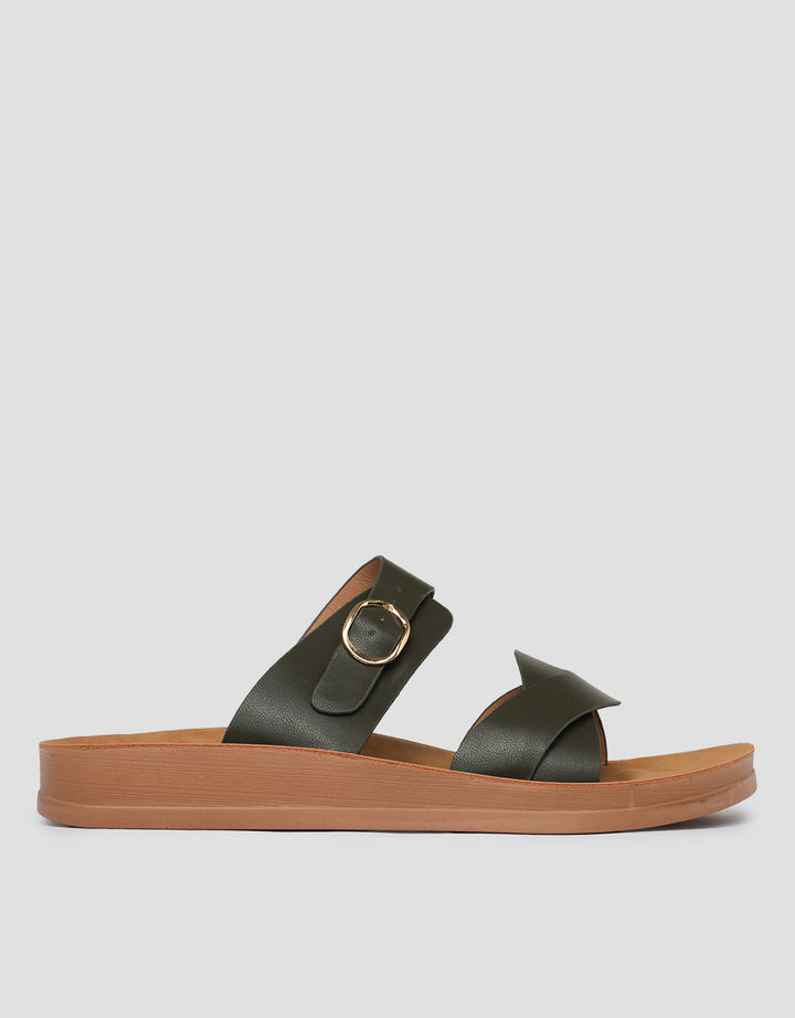 ST. YVES SANDAL SLIPPER FQ197 WANITA
