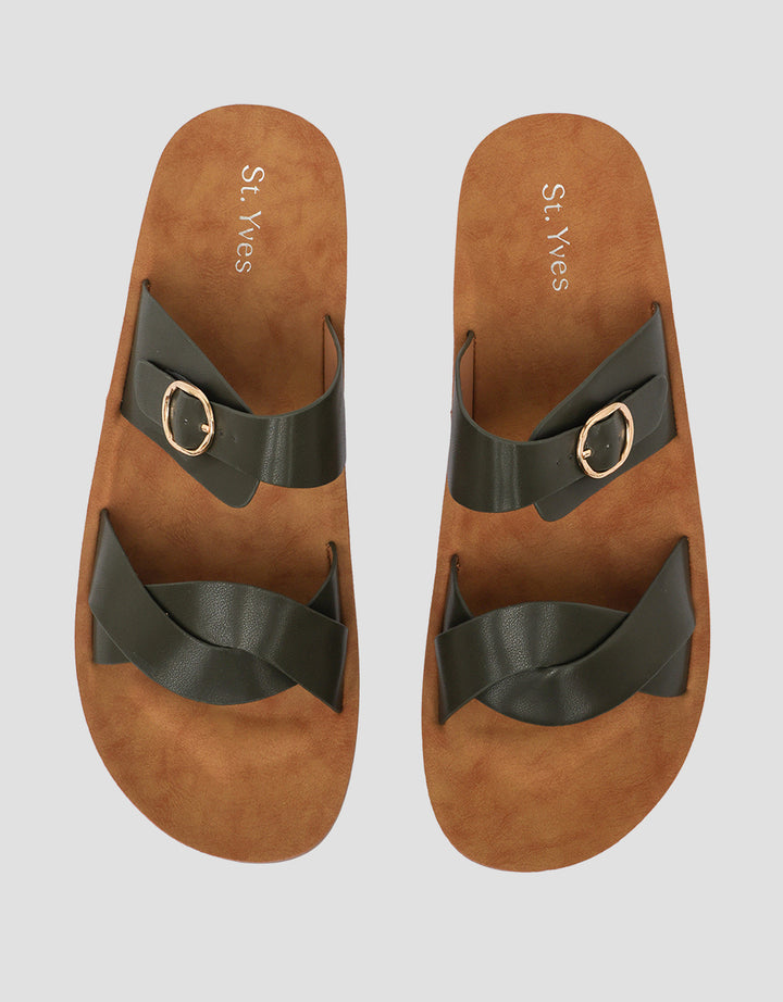 ST. YVES SANDAL SLIPPER FQ197 WANITA