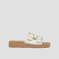 St. Yves Two Buckle Sandal Slipper Wanita