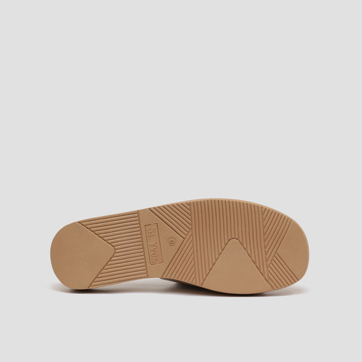 St. Yves Two Buckle Sandal Slipper Wanita