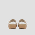 St. Yves Buckles Sandal Slipper Wanita