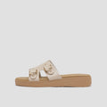 St. Yves Buckles Sandal Slipper Wanita