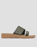 St. Yves One Buckle Sandal Slipper Wanita