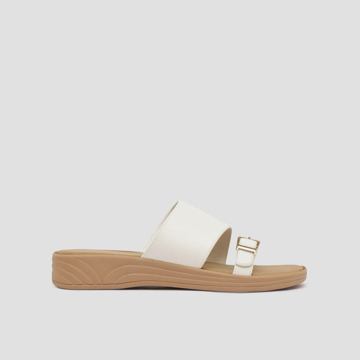 St. Yves One Buckle Sandal Slipper Wanita