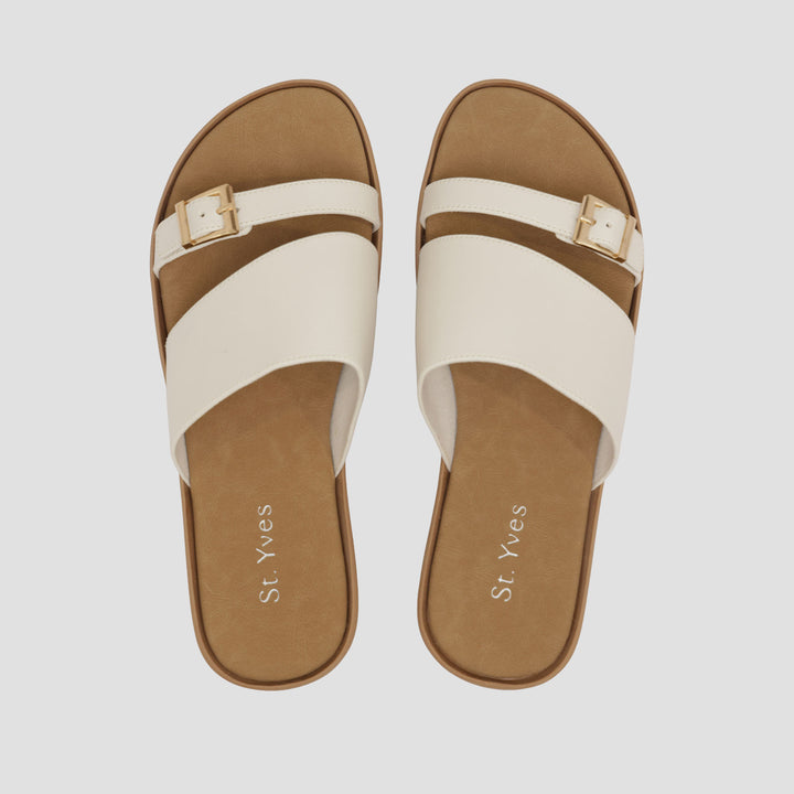St. Yves One Buckle Sandal Slipper Wanita