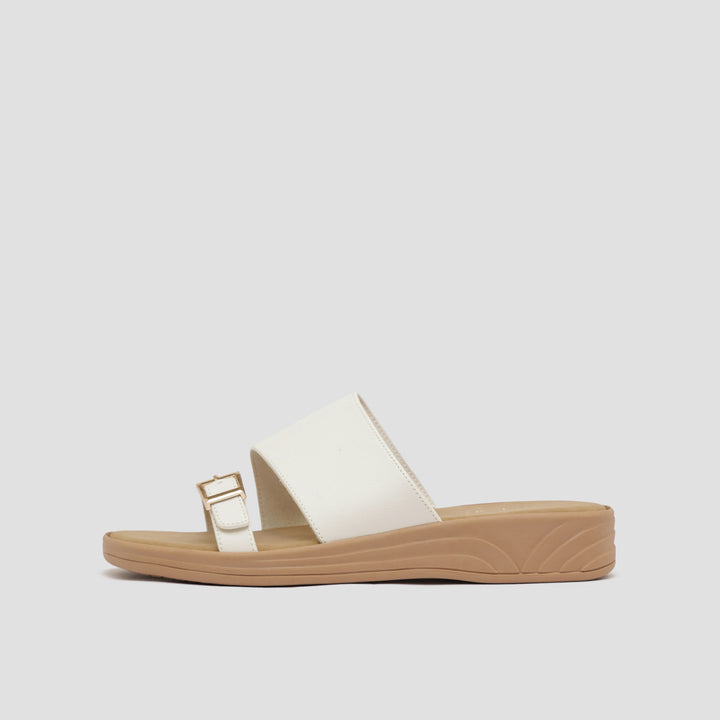 St. Yves One Buckle Sandal Slipper Wanita