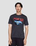 MxM Nevada Print Tokyo Kaos Lengan Pendek Pria
