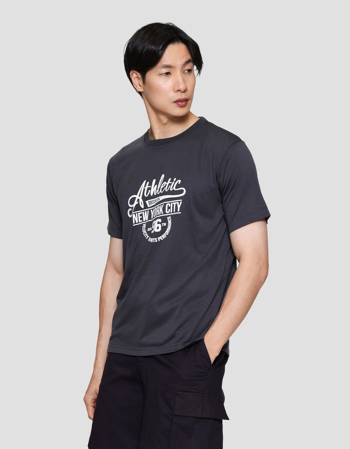 MxM Nevada Print NYC Kaos Lengan Pendek Pria