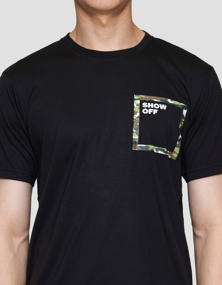 MxM Nevada Print Show Off Kaos Lengan Pendek Pria