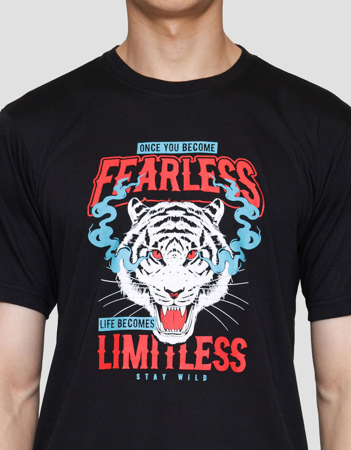 MxM Nevada Print Stay Wild Kaos Lengan Pendek Pria