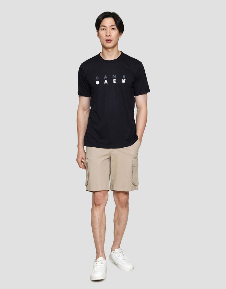 MxM Nevada Print Game Kaos Lengan Pendek Pria