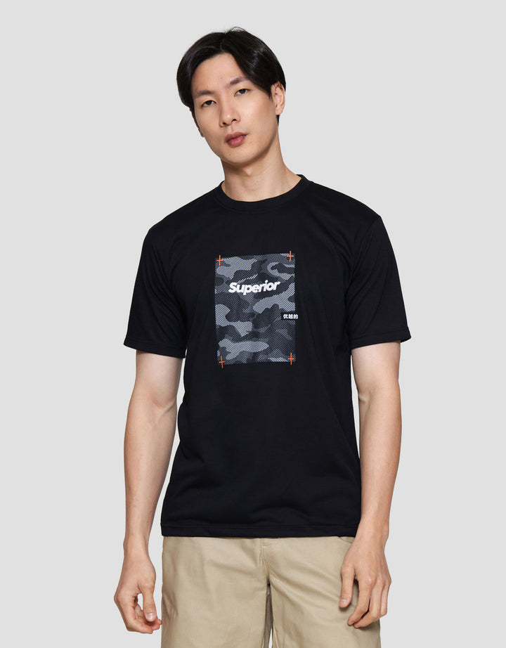 MxM Nevada Print Superior Kaos Lengan Pendek Pria