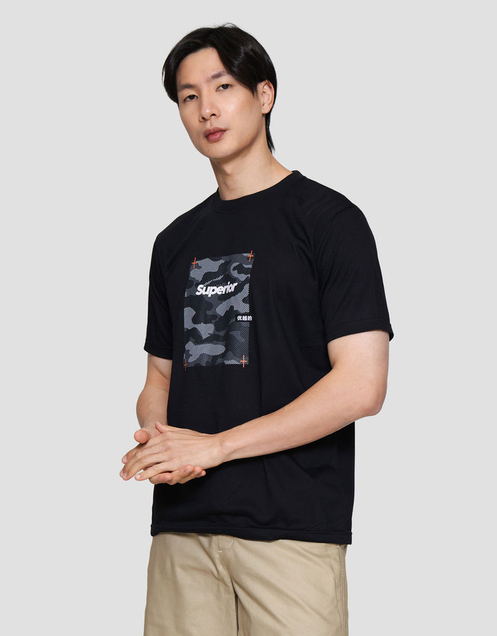 MxM Nevada Print Superior Kaos Lengan Pendek Pria