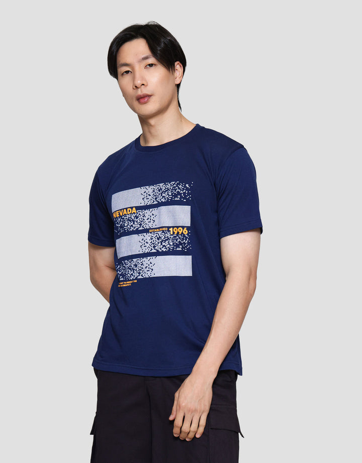 MxM Nevada Print Born Kaos Lengan Pendek Pria