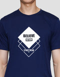 MxM Nevada Print Believe Kaos Lengan Pendek Pria