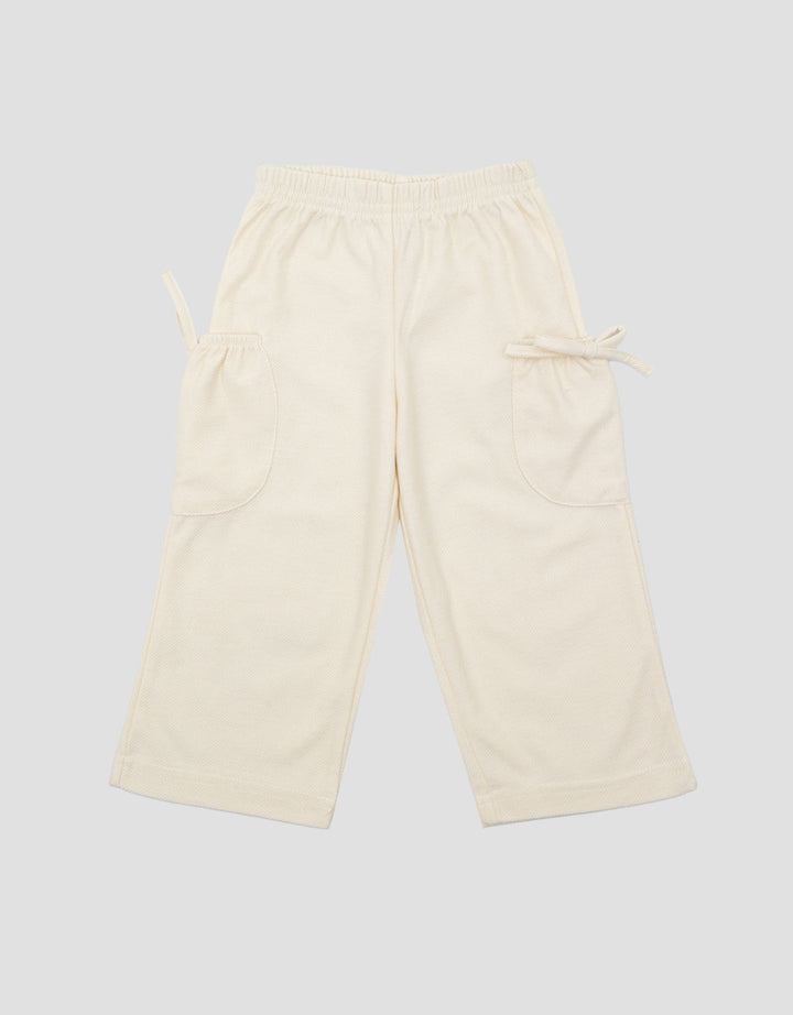 Little M Textured Knit Celana Panjang Bayi